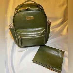 Itzy Mini™ Diaper Bag-Olive (Discounted)